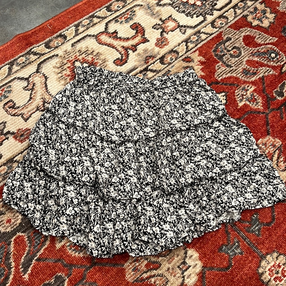 Cynthia Rowley Flowy Tiered Skirt